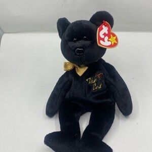 The End Bear 90s beanie baby